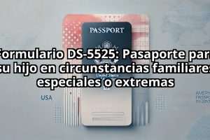 Formulario DS-5525: Pasaporte para su hijo en circunstancias familiares especiales o extremas