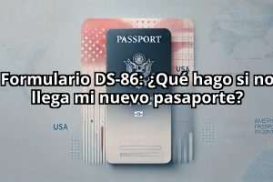 Formulario DS-86: ¿Qué hago si no llega mi nuevo pasaporte?