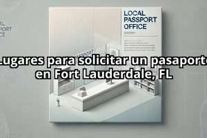 Lugares para solicitar un pasaporte en Fort Lauderdale, FL