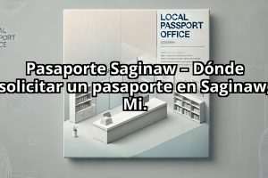 Pasaporte Saginaw – Dónde solicitar un pasaporte en Saginaw, Mi.