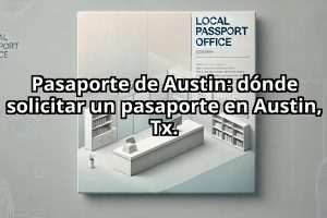 Pasaporte de Austin: dónde solicitar un pasaporte en Austin, Tx.