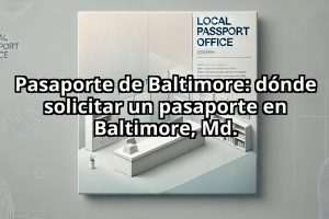 Pasaporte de Baltimore: dónde solicitar un pasaporte en Baltimore, Md.