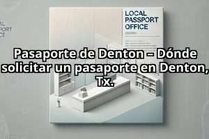 Pasaporte de Denton – Dónde solicitar un pasaporte en Denton, Tx.