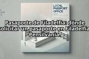 Pasaporte de Filadelfia: dónde solicitar un pasaporte en Filadelfia, Pensilvania.