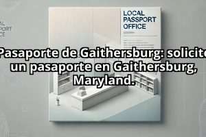 Pasaporte de Gaithersburg: solicite un pasaporte en Gaithersburg, Maryland.