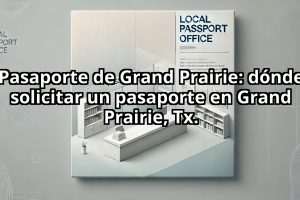 Pasaporte de Grand Prairie: dónde solicitar un pasaporte en Grand Prairie, Tx.