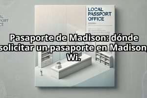 Pasaporte de Madison: dónde solicitar un pasaporte en Madison, Wi.