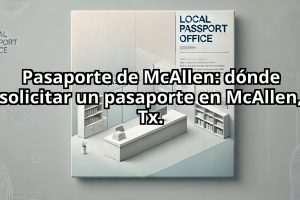 Pasaporte de McAllen: dónde solicitar un pasaporte en McAllen, Tx.