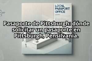 Pasaporte de Pittsburgh: dónde solicitar un pasaporte en Pittsburgh, Pensilvania.