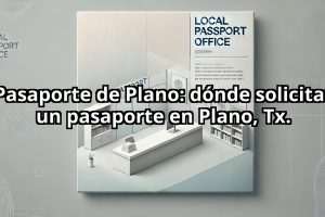 Pasaporte de Plano: dónde solicitar un pasaporte en Plano, Tx.