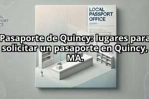 Pasaporte de Quincy: lugares para solicitar un pasaporte en Quincy, MA.