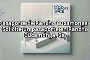 Pasaporte de Rancho Cucamonga – Solicite un pasaporte en Rancho Cucamonga, Ca.