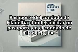 Pasaporte del condado de Filadelfia: dónde solicitar un pasaporte en el condado de Filadelfia, PA.