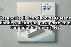 Pasaporte del condado de Queens: dónde solicitar un pasaporte en el condado de Queens, NY.