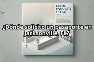 ¿Dónde solicito un pasaporte en Jacksonville, FL?