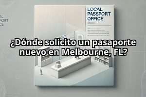 ¿Dónde solicito un pasaporte nuevo en Melbourne, FL?