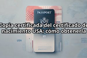 Copia certificada del certificado de nacimiento USA: cómo obtenerla