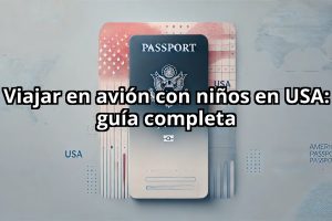 Viajar en avión con niños en USA: guía completa